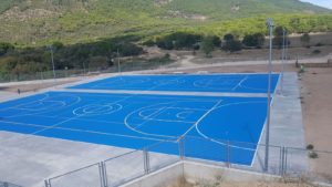 Sistema deportivo en colegio en La Adrada en Ávila