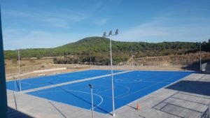 Sistema deportivo en colegio en La Adrada en Ávila