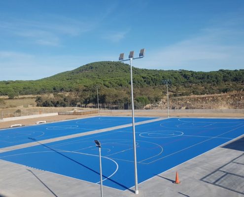 Sistema deportivo en colegio en La Adrada en Ávila