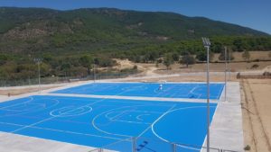 Sistema deportivo en colegio en La Adrada en Ávila
