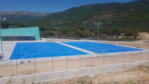 Sistema deportivo en colegio en La Adrada en Ávila
